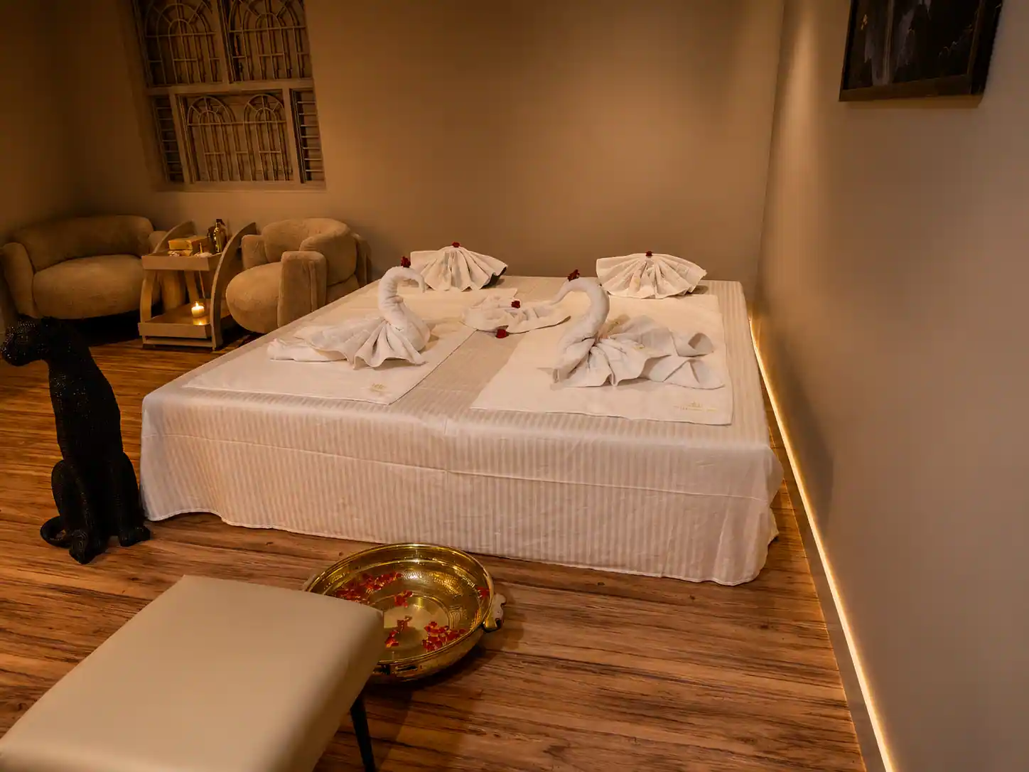 Relaxation lounge at Mudita Luxury Spa in Jayanagar 4th Block